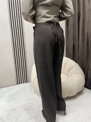 Elegantne pantalone braon