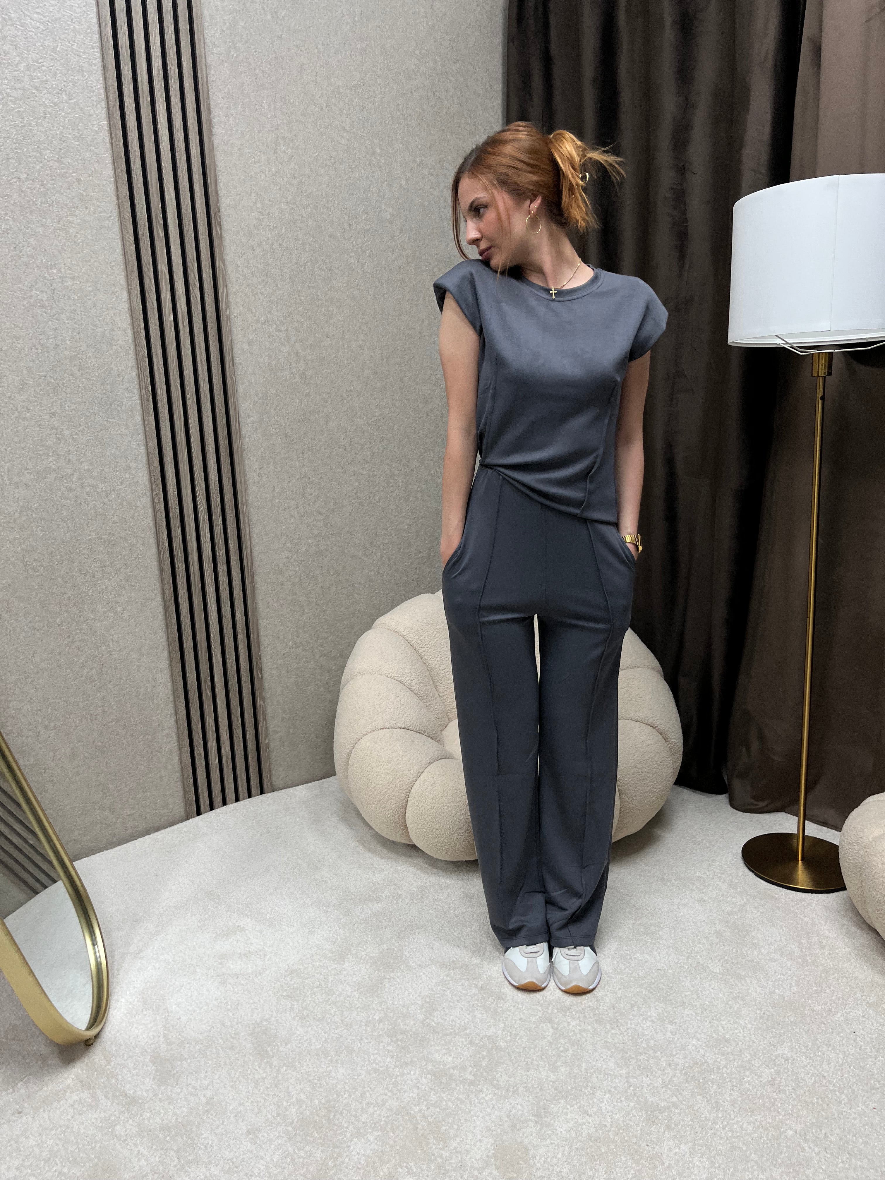 Casual komplet plavi