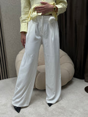 Elegantne pantalone bele